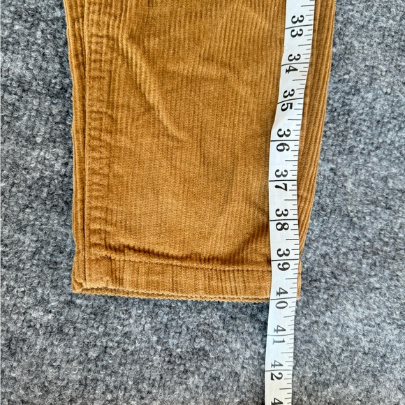 BDG Women's Corduroy Pants Mom High Rise Size 25 Khaki Tan Academia Preppy Urban - Picture 10 of 16